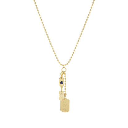 Shalom Charm Necklace